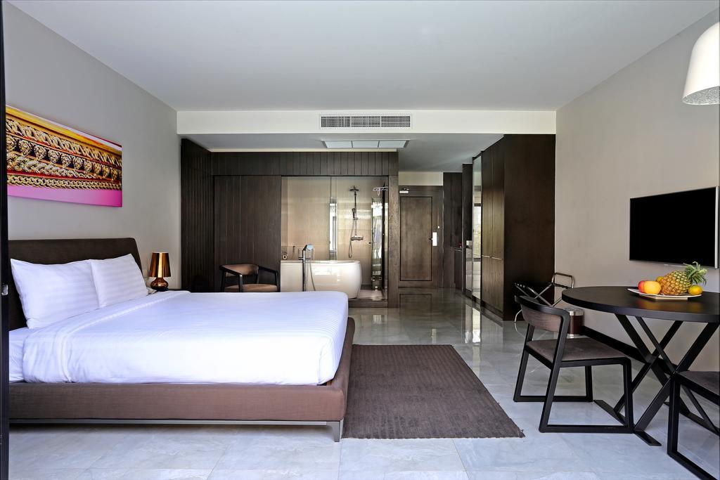 S Ratchada Leisure Hotel - Sha Plus Bangkok Eksteriør billede Deluxe Room