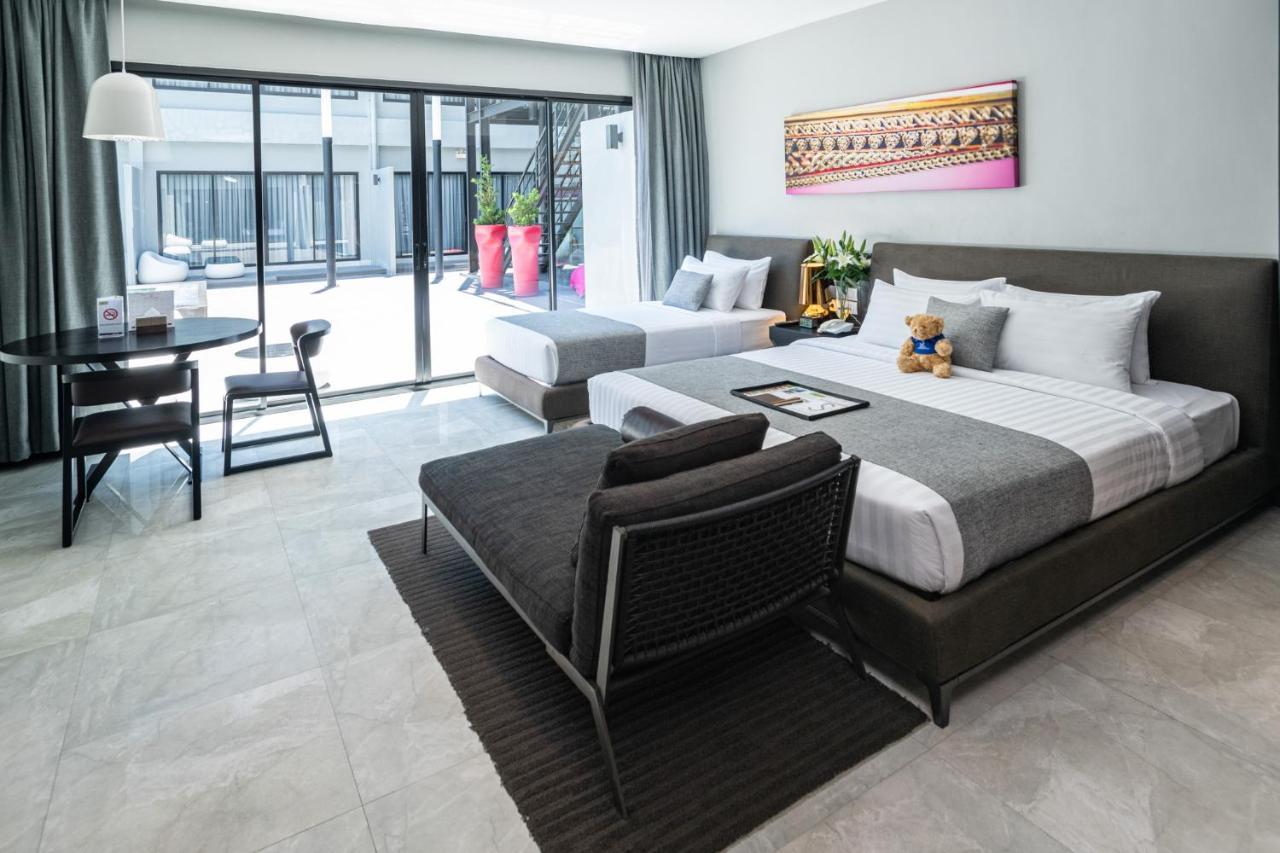 S Ratchada Leisure Hotel - Sha Plus Bangkok Eksteriør billede Deluxe Room